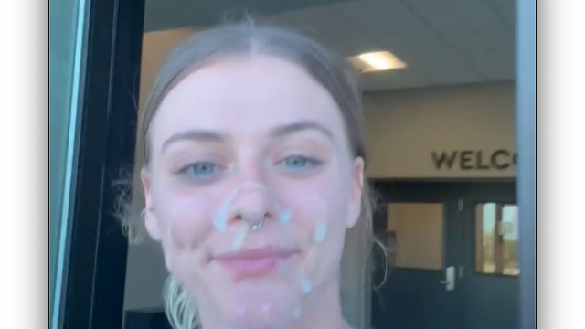 babykaitt cum walk video