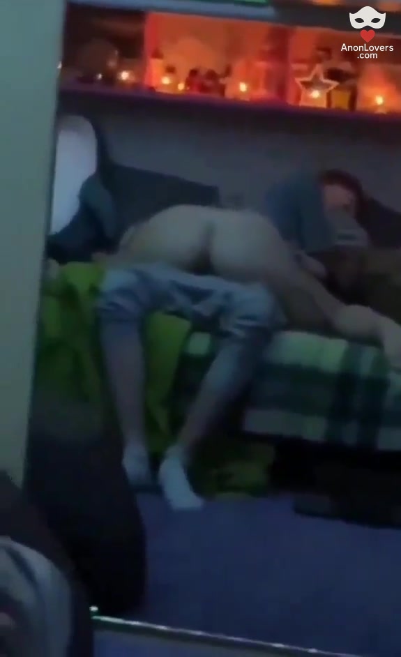 Baddie enjoys riding my long white cock